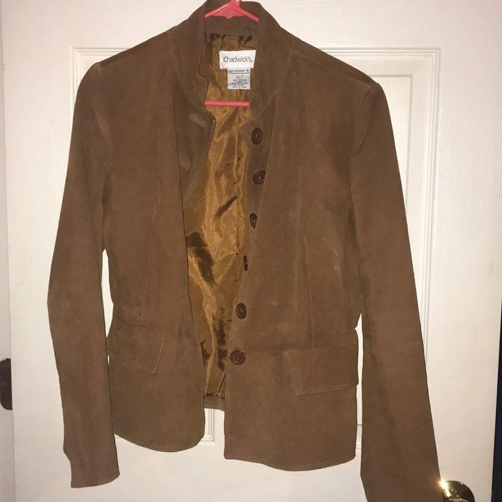 Chadwick’s leather jacket